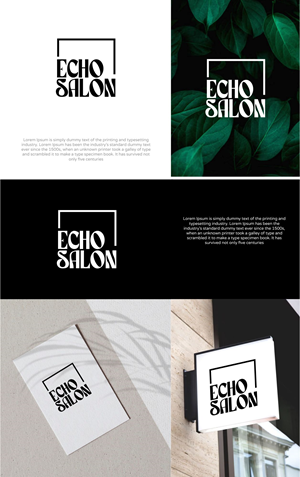 Design de Logo par 92logo pour Echo Salon | Design : #29155247
