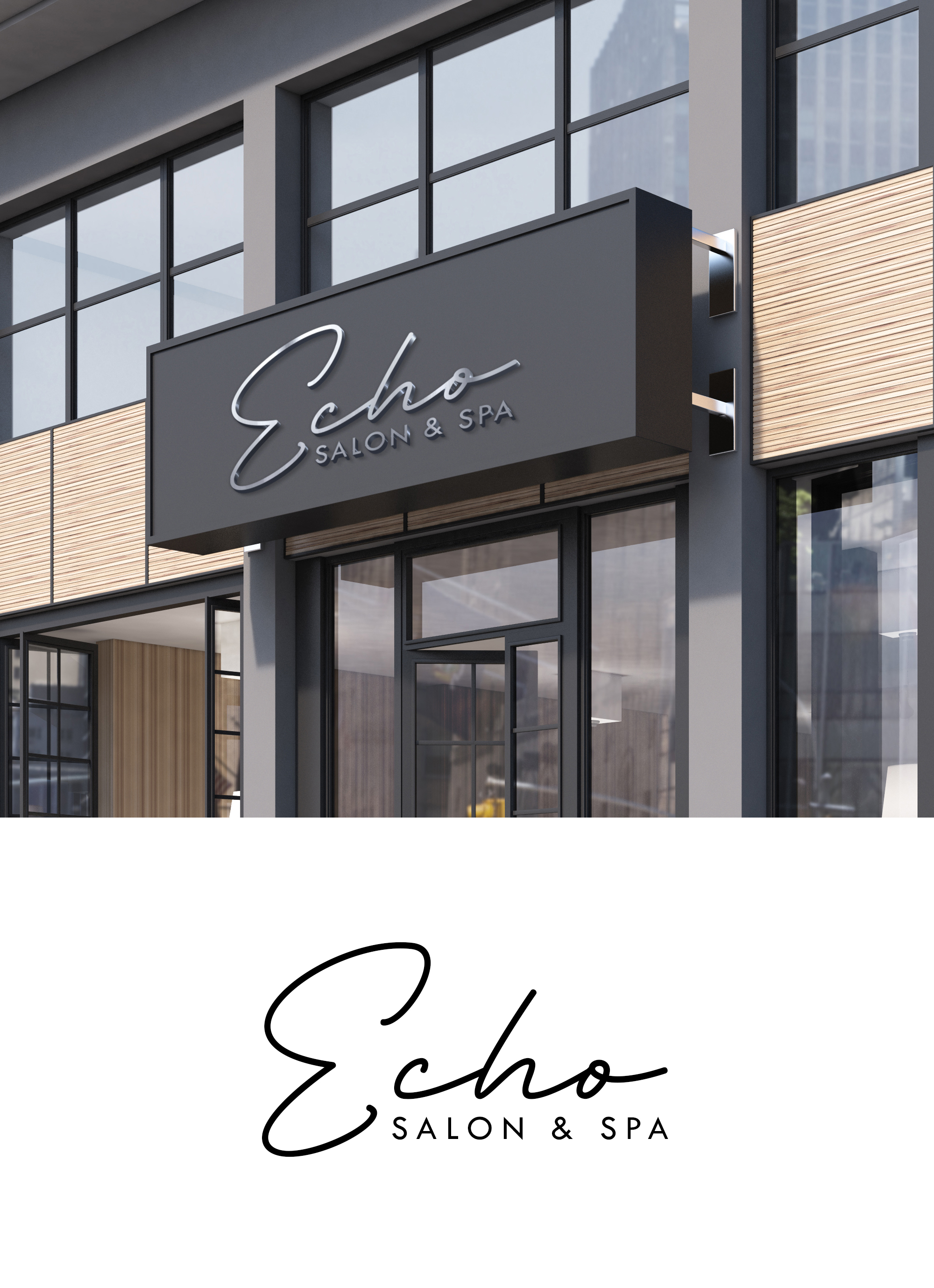 Design de Logo par Soonia pour Echo Salon | Design #29222744