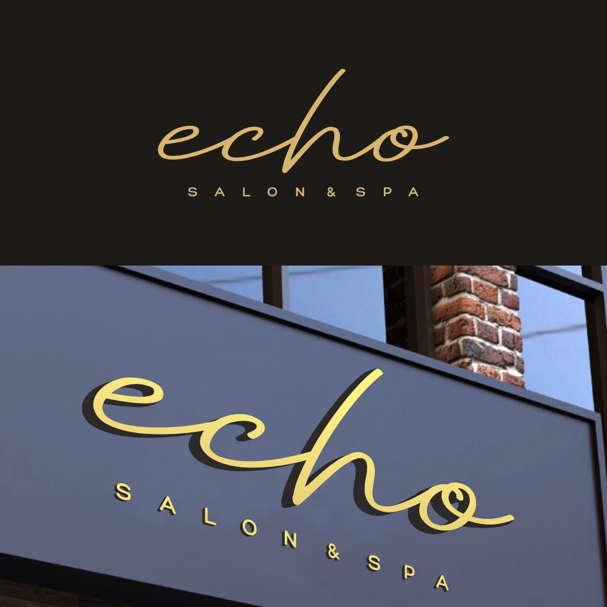 Logo Design by Ashani Bhattacharya for Echo Salon | Design #29223272