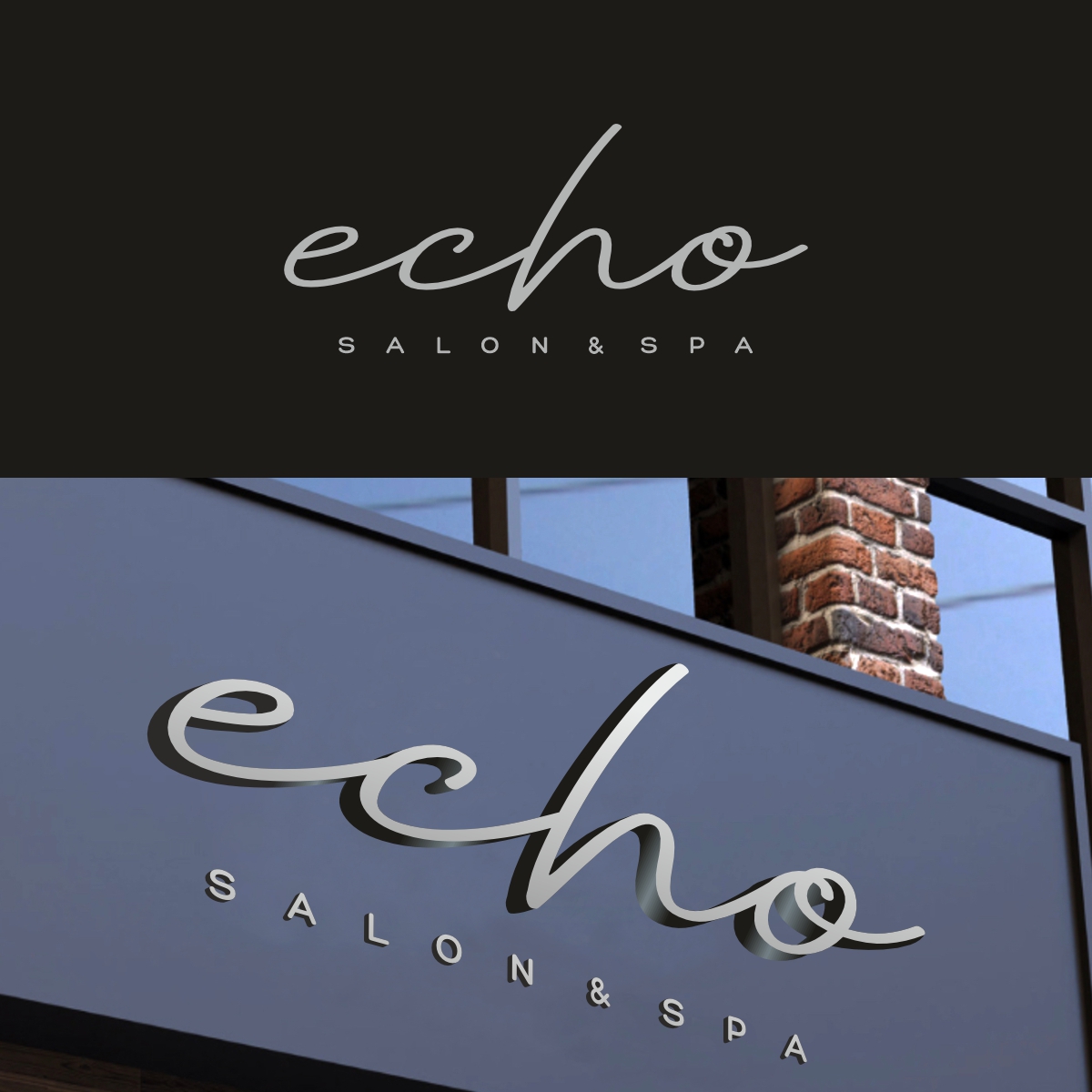 Logo Design by Ashani Bhattacharya for Echo Salon | Design #29228107