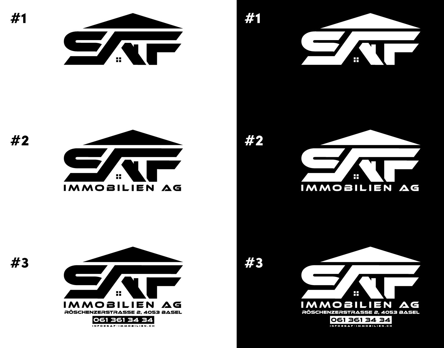 Diseño de Logo por RS_Design para SAF Immobilien AG | Diseño #29126369