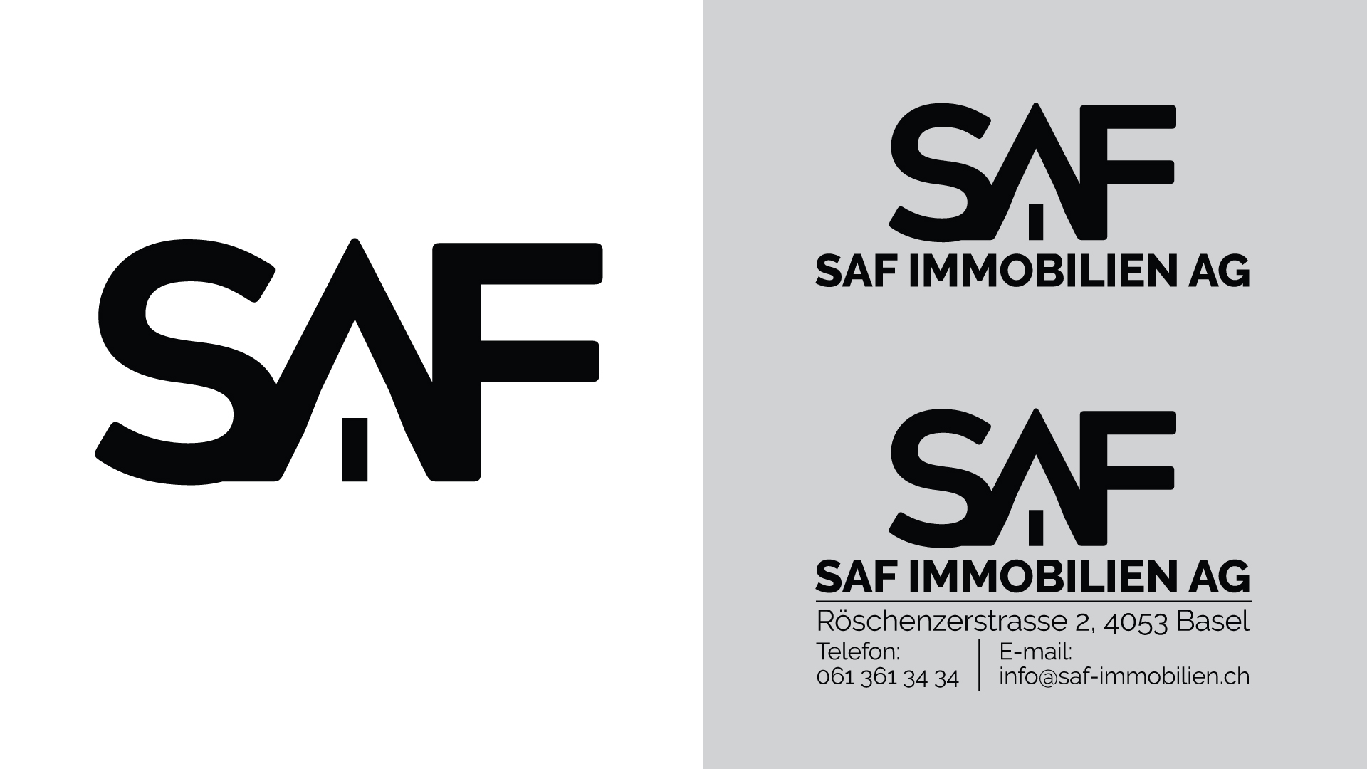 Logo-Design von JMarcelo für SAF Immobilien AG | Design #29155244