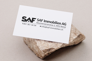 Logo Design by Visifine for SAF Immobilien AG | Design: #29128275