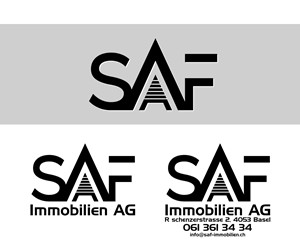 Logo-Design von Paint-Tools für SAF Immobilien AG | Design #29132296