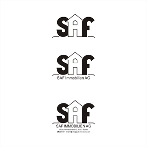 Logo-Design von Grahpica für SAF Immobilien AG | Design #29133674