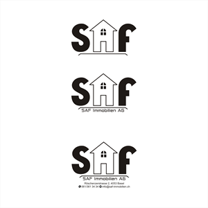 Logo Design by Grahpica for SAF Immobilien AG | Design: #29133675