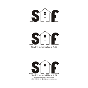 Logo Design by Grahpica for SAF Immobilien AG | Design: #29133676