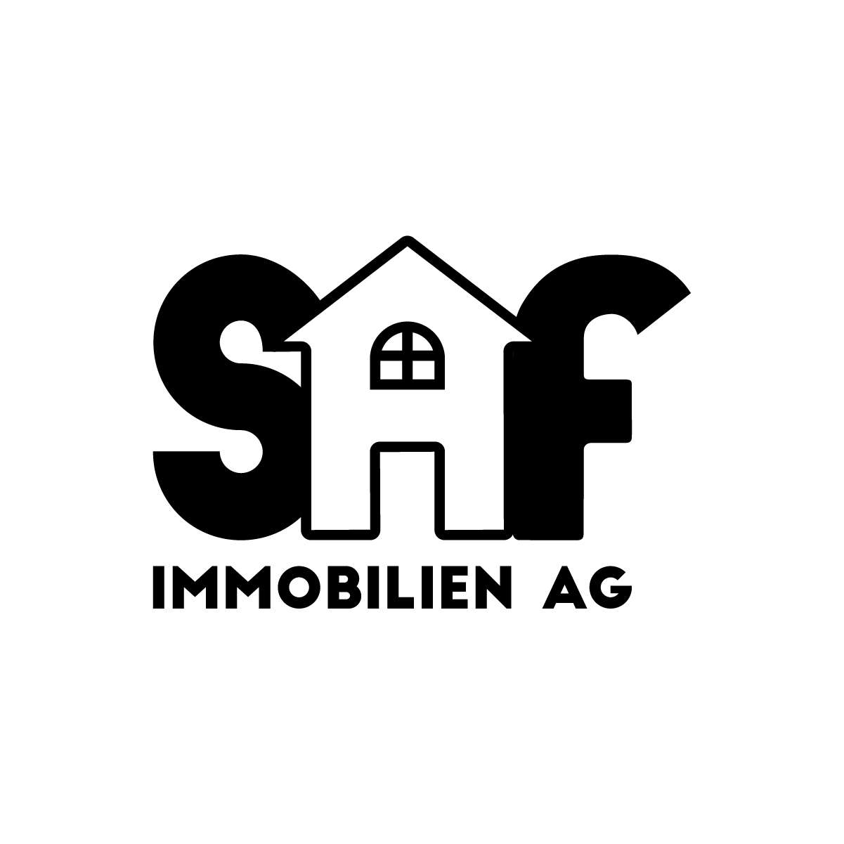 Logo-Design von Deziners Zone für SAF Immobilien AG | Design #29138754