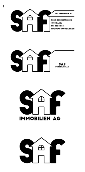 Diseño de Logo por Deziners Zone para SAF Immobilien AG | Diseño: #29150303