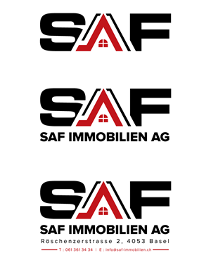 Diseño de Logo por H4R5Z para SAF Immobilien AG | Diseño: #29144025