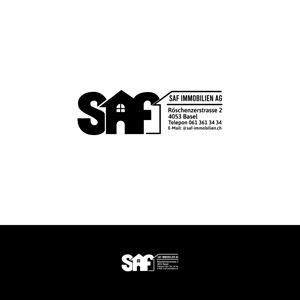 Logo-Design von alitjuara für SAF Immobilien AG | Design #29155627
