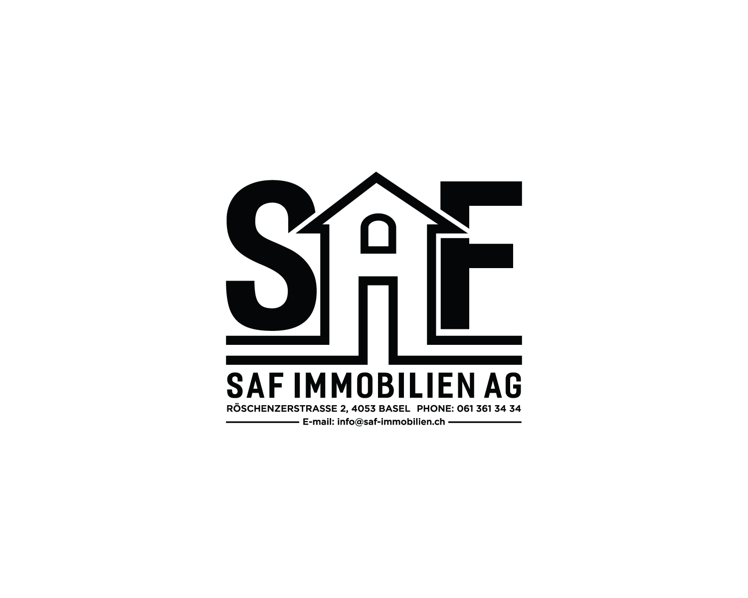 Diseño de Logo por Atec para SAF Immobilien AG | Diseño #29130613