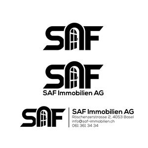 Diseño de Logo por rozT para SAF Immobilien AG | Diseño: #29159362