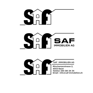 Logo-Design von kaushal 05 für SAF Immobilien AG | Design #29126302