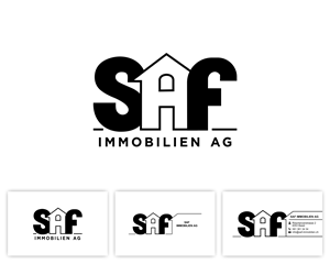 Logo Design by Rusmin Gustamin for SAF Immobilien AG | Design: #29143605