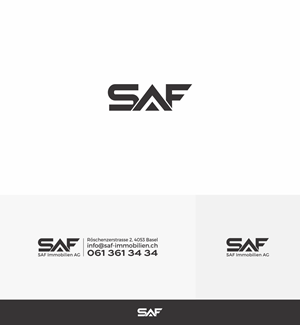 Logo Design by brandit for SAF Immobilien AG | Design: #29136163