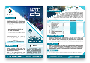Inspired::25 Announcement Flyer | Diseño de Flyer por ART VISUALS