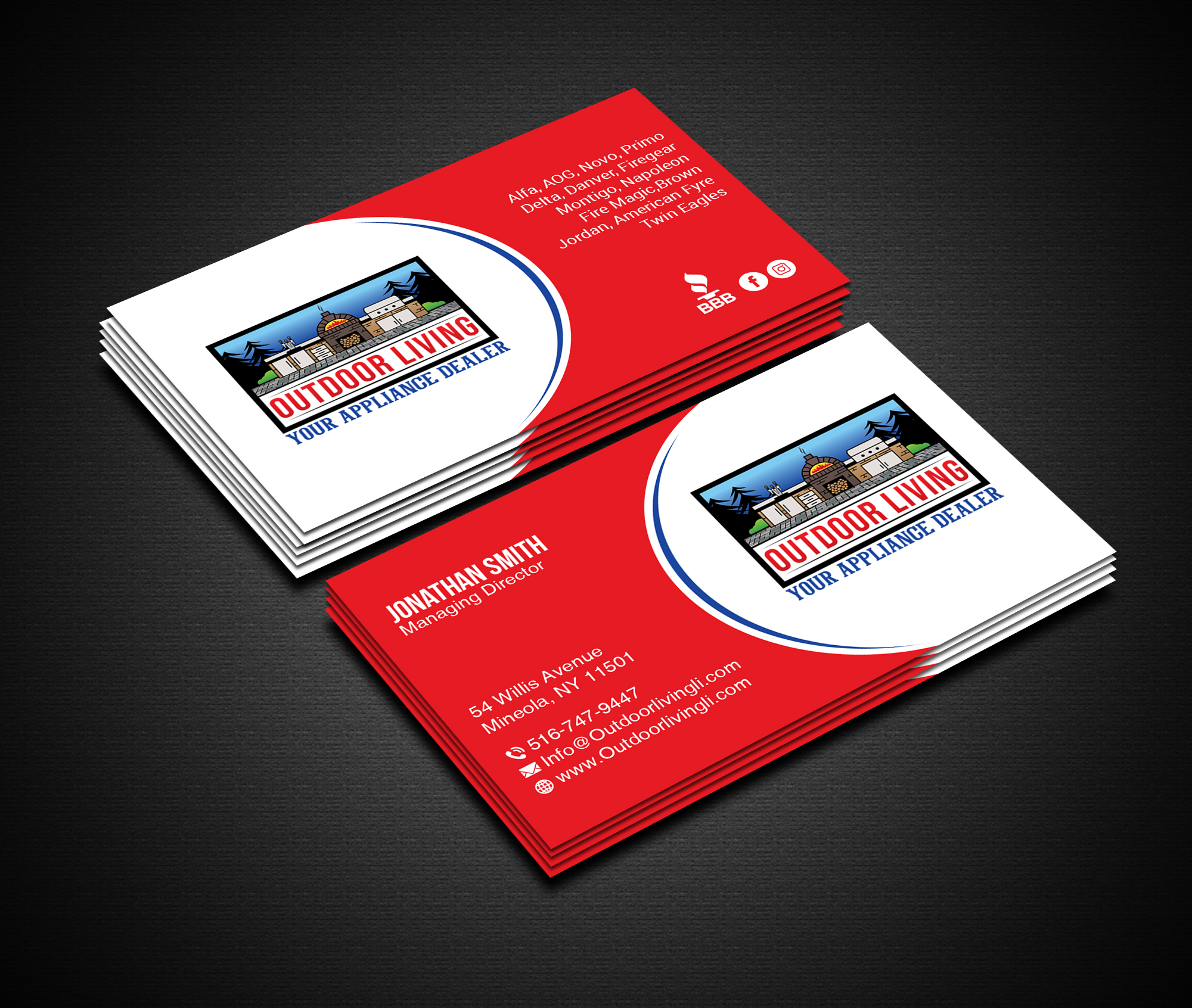 Business Card Design by Creations Box 2015 for this project | Design #29151636