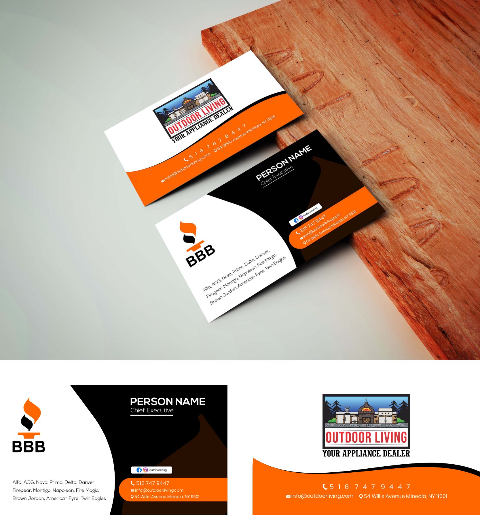 Diseño de Tarjeta de Presentación por 3Guys para este proyecto | Diseño #29142570