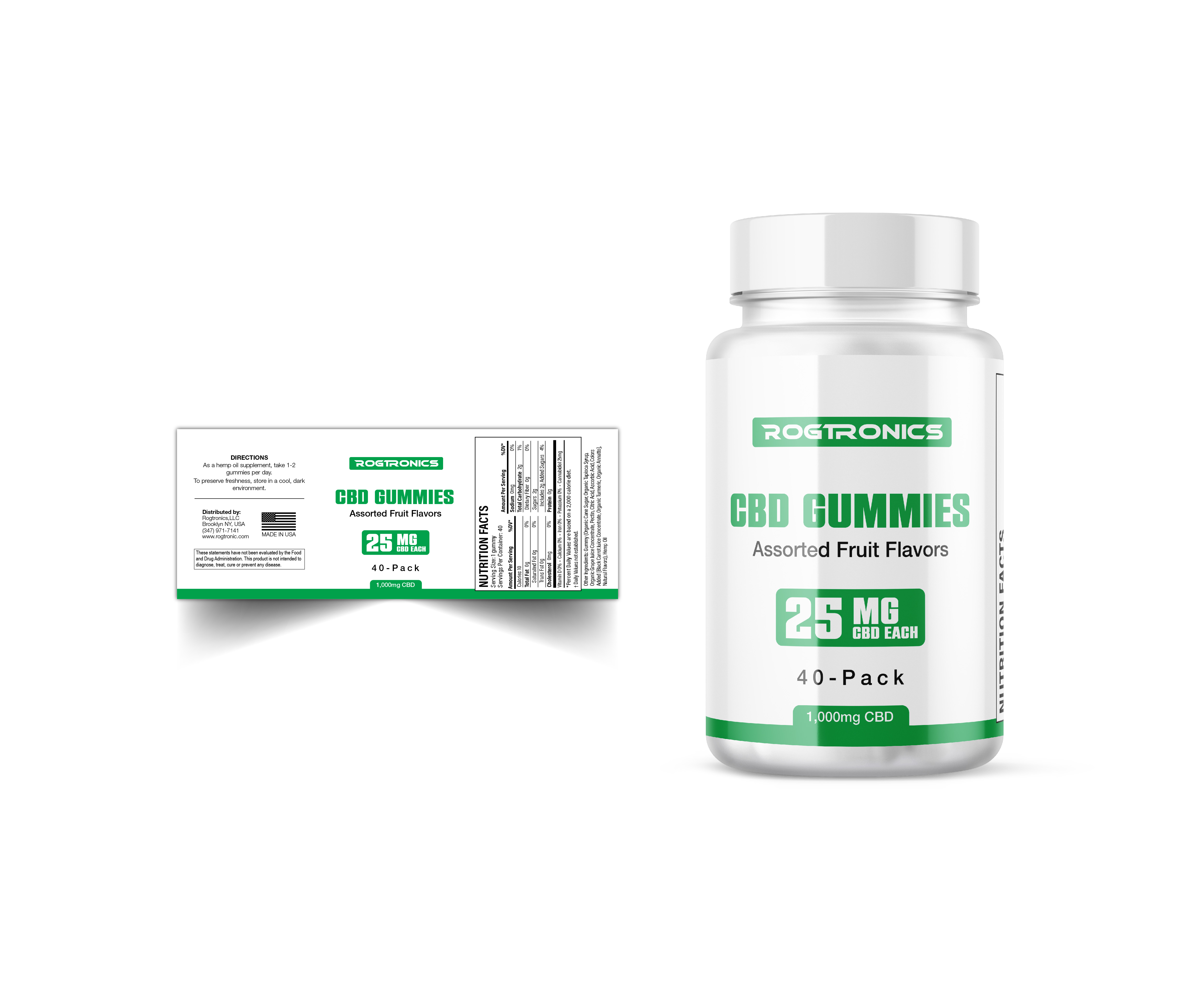 Label Design by Heshara for ROGTRONICS LLC | Design #29127204