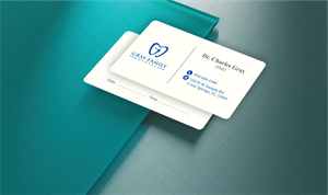 Business Card Design by Eyeonpk for Gray Family Dental | Design: #29130653