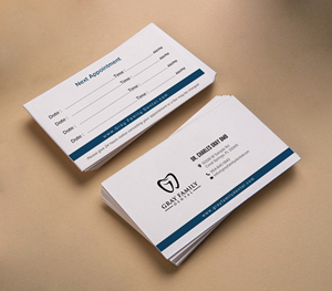 Business Card Design by chandrayaan.creative for Gray Family Dental | Design: #29129933