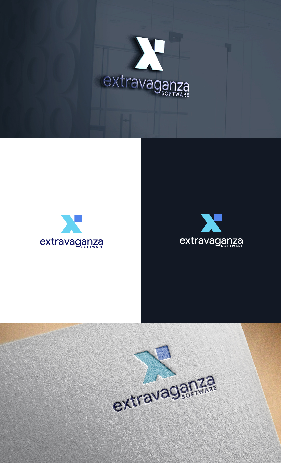 Logo Design by GLDesigns for Extravaganza Software LLC | Design #29133975