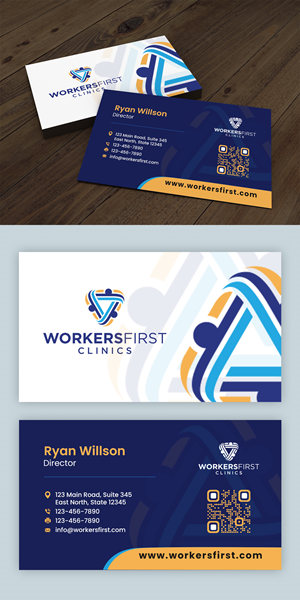Business Card Design for Occupational Medicine Start Up Company | Business Card Design by ZeneFashions