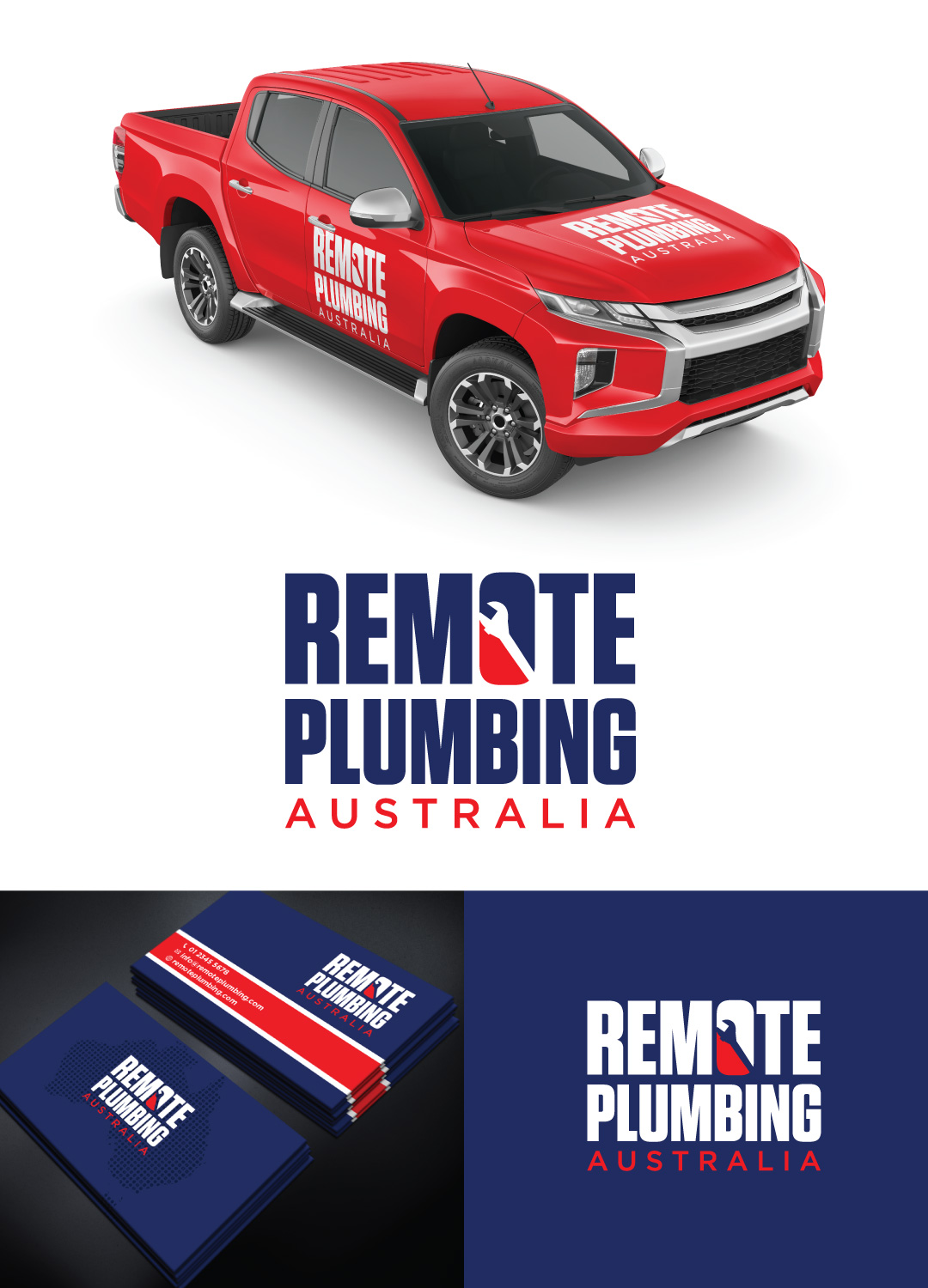 Design de Logo par Sergio Coelho pour Remote Plumbing Australia | Design #29157785