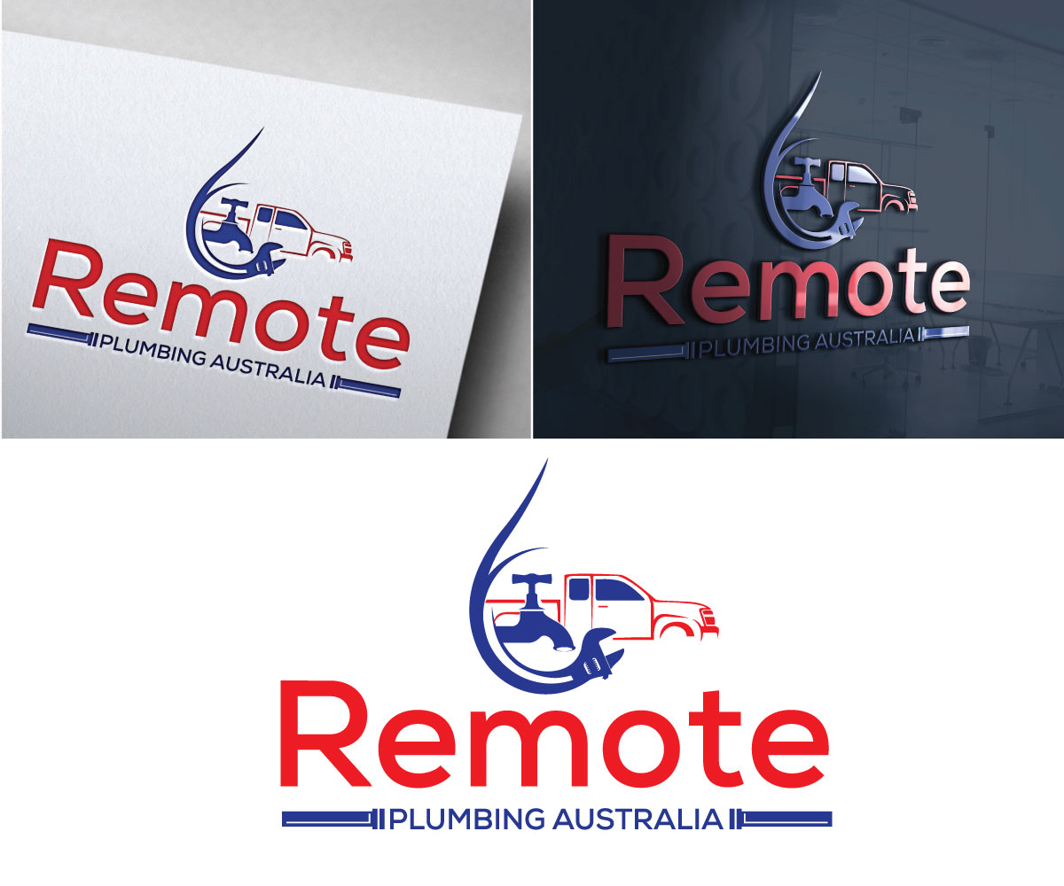 Design de Logo par Om Namah Shivay pour Remote Plumbing Australia | Design #29146164