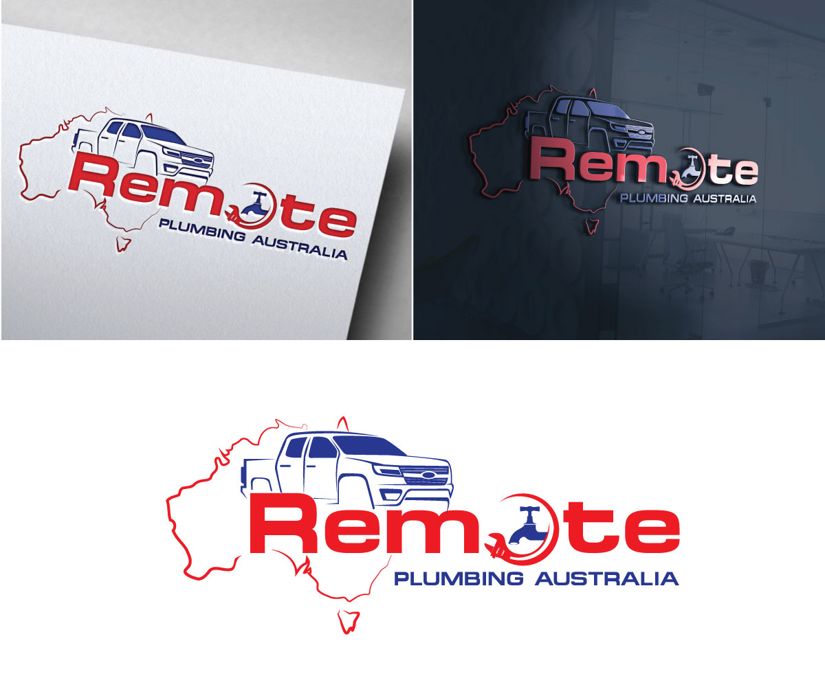 Design de Logo par Om Namah Shivay pour Remote Plumbing Australia | Design #29146165