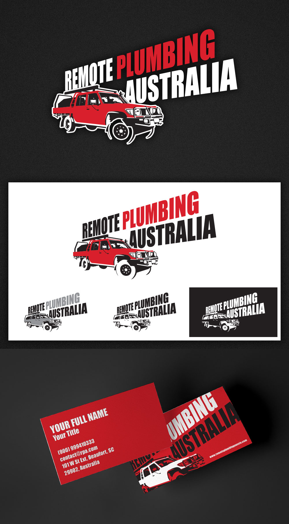 Logo Design by syanagawa for Remote Plumbing Australia | Design #29136772