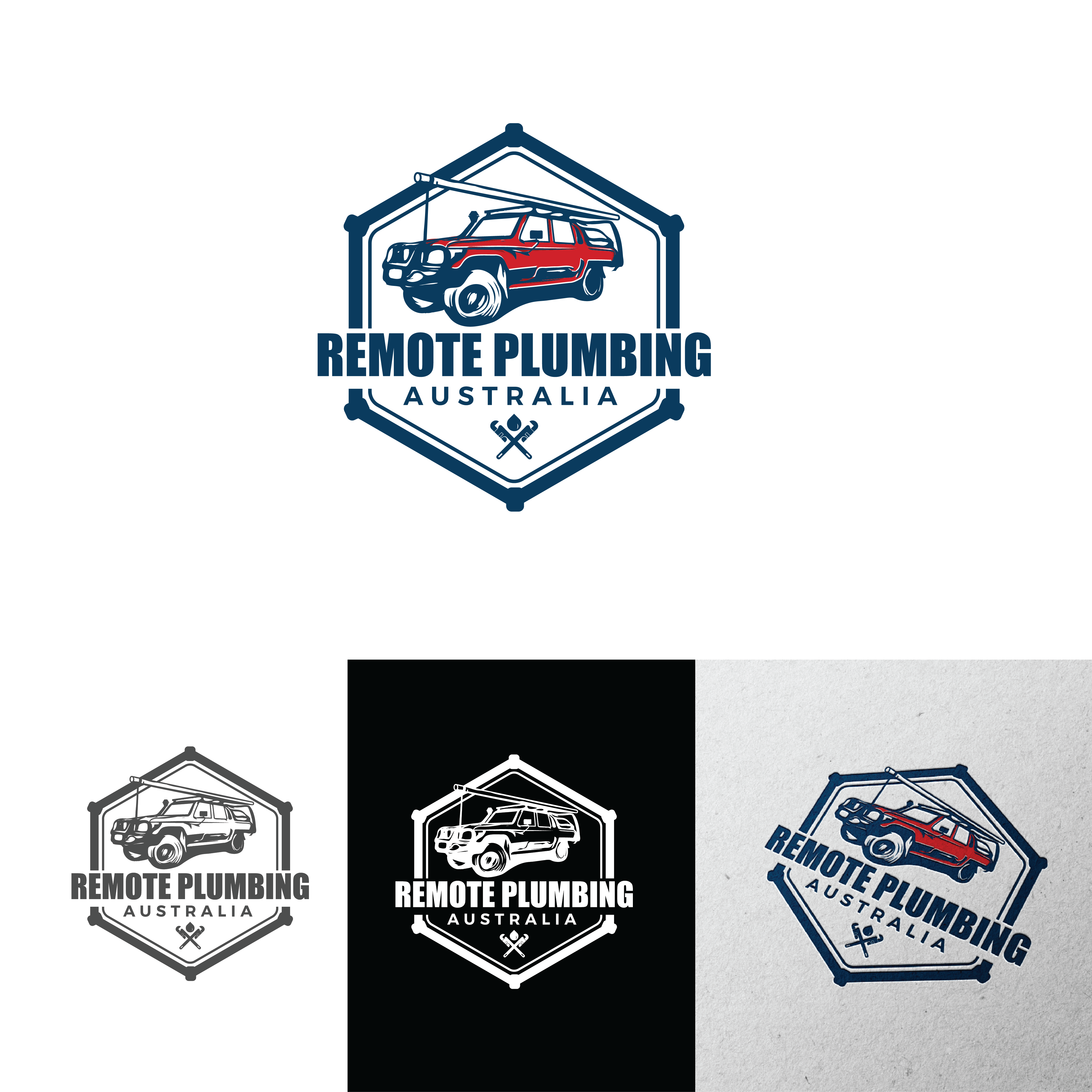 Design de Logo par synthiapoint pour Remote Plumbing Australia | Design #29139214
