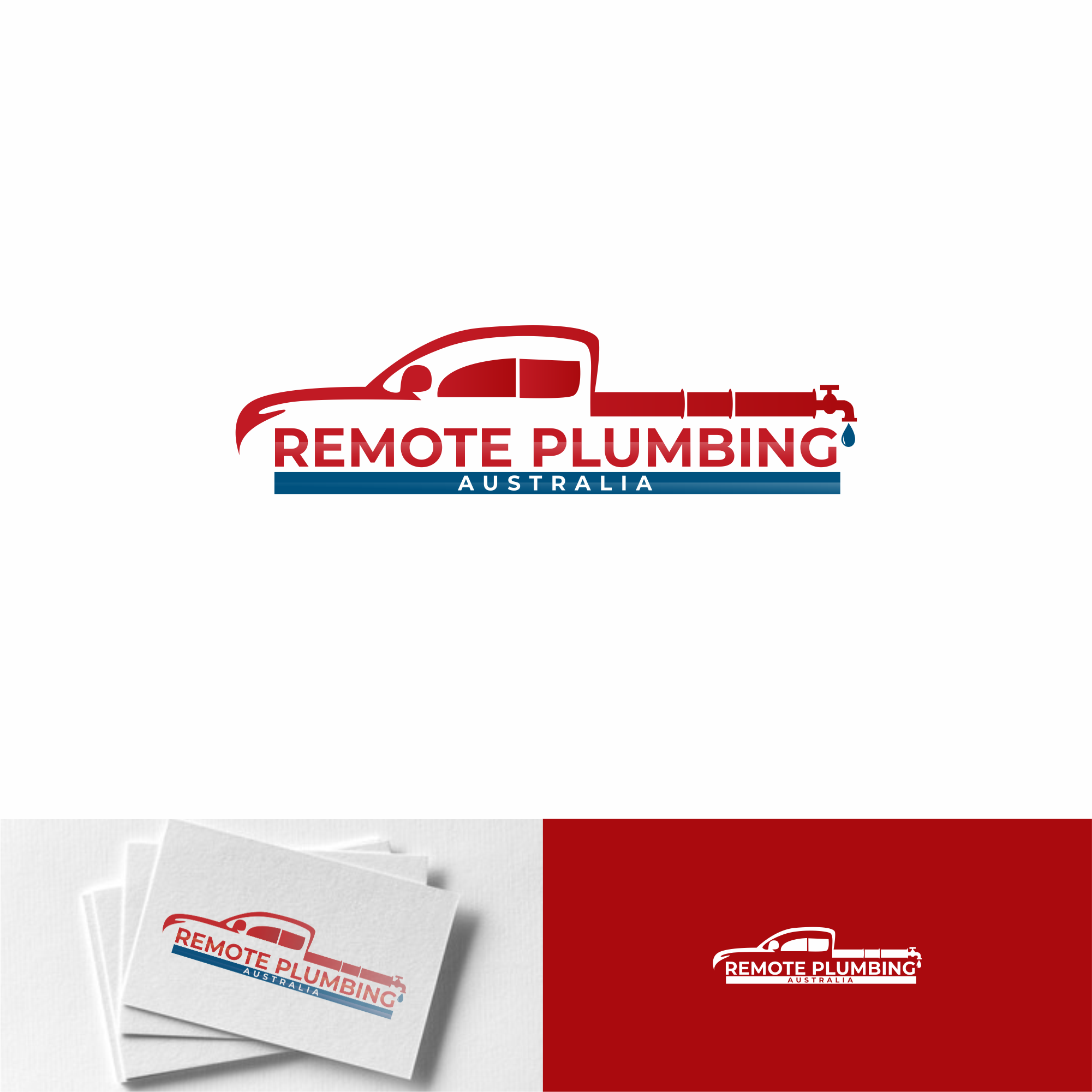 Logo Design by alitjuara for Remote Plumbing Australia | Design #29160780