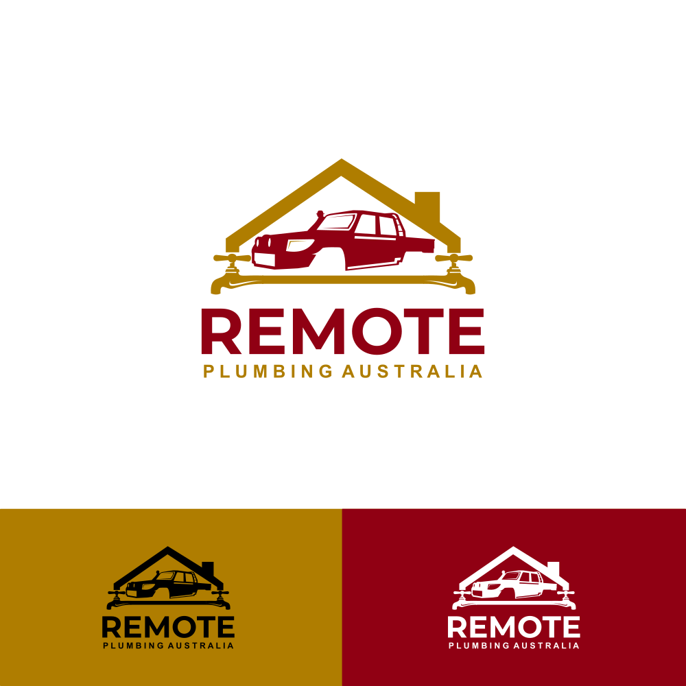 Logo Design by alitjuara for Remote Plumbing Australia | Design #29160791