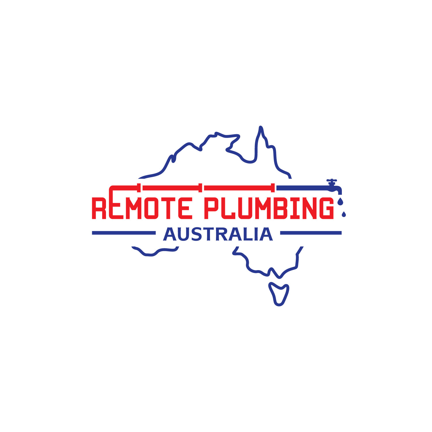 Logo Design by LAXMI DESIGNHUB for Remote Plumbing Australia | Design #29137007