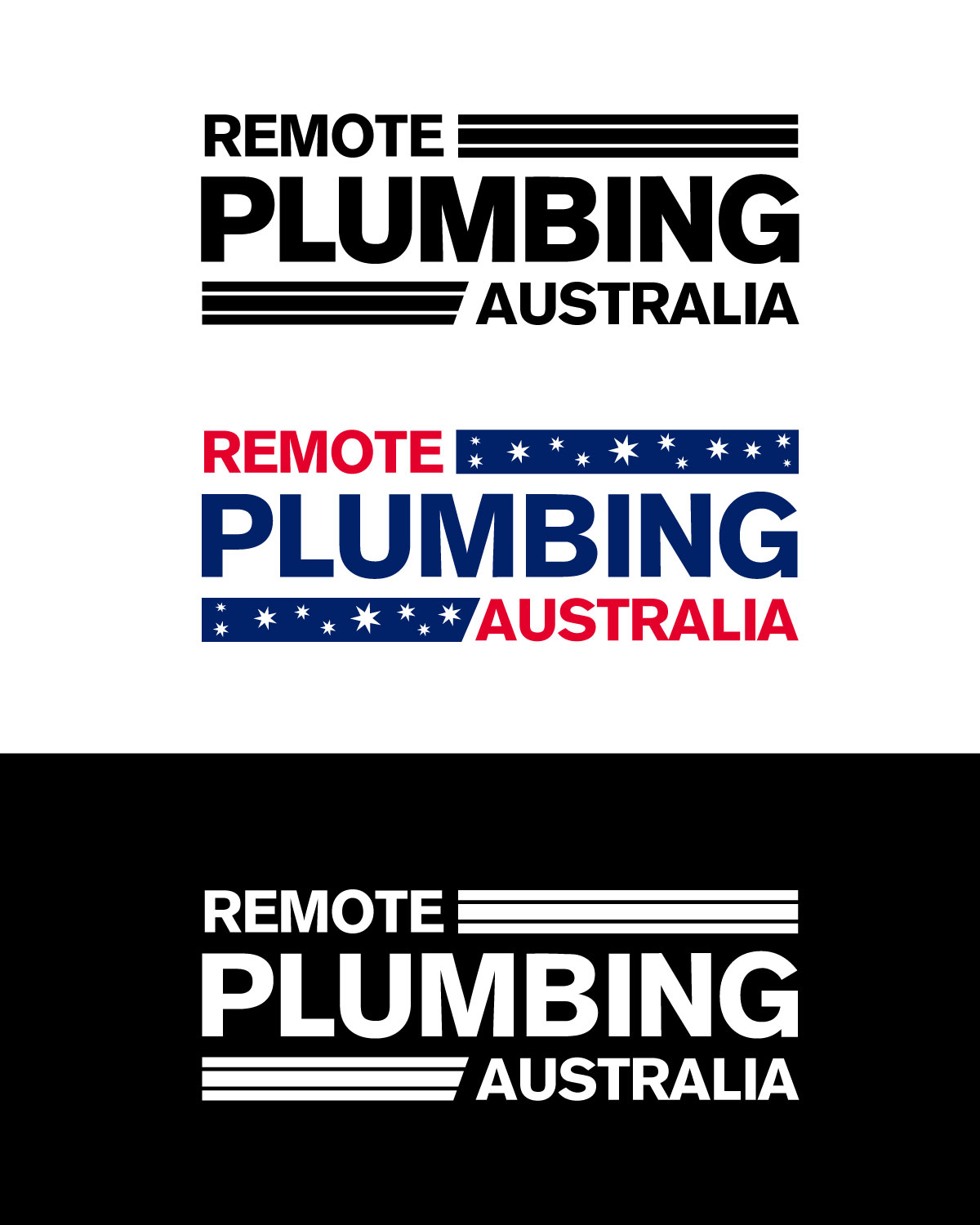 Design de Logo par CreativeFeather pour Remote Plumbing Australia | Design #29158534
