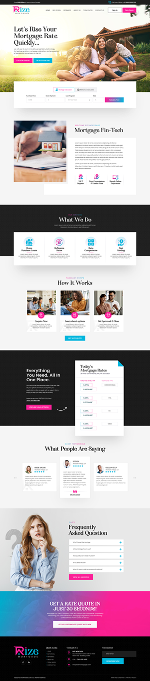 Web Design par IRSHAD_786 pour ce projet | Design : #29184950