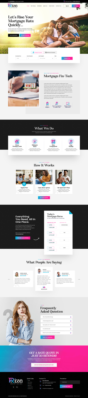 Web Design par IRSHAD_786 pour ce projet | Design : #29184951