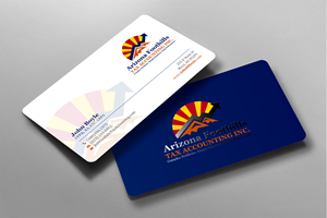 Design de Carte de Visite par chandrayaan.creative pour Arizona Foothills Tax Accounting | Design : #29136858