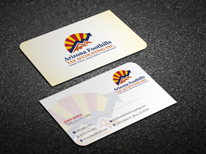 Visitenkarten-Design von Magic of Art für Arizona Foothills Tax Accounting | Design: #29136636