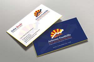 Business Card Design by Tripti Ranjan Gain for Arizona Foothills Tax Accounting | Design: #29137424