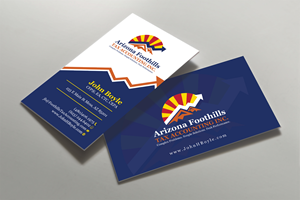 Business Card Design by Tripti Ranjan Gain for Arizona Foothills Tax Accounting | Design: #29137468
