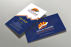 Business Card Design by Tripti Ranjan Gain for Arizona Foothills Tax Accounting | Design: #29137469