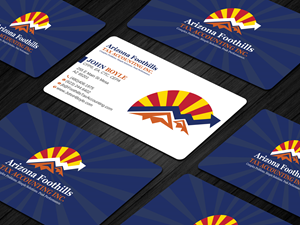 Business Card Design by Uttom 2 for Arizona Foothills Tax Accounting | Design: #29136461