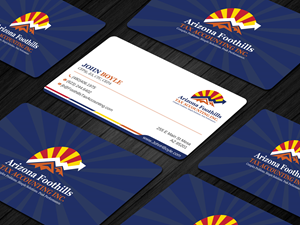 Business Card Design by Uttom 2 for Arizona Foothills Tax Accounting | Design: #29136465