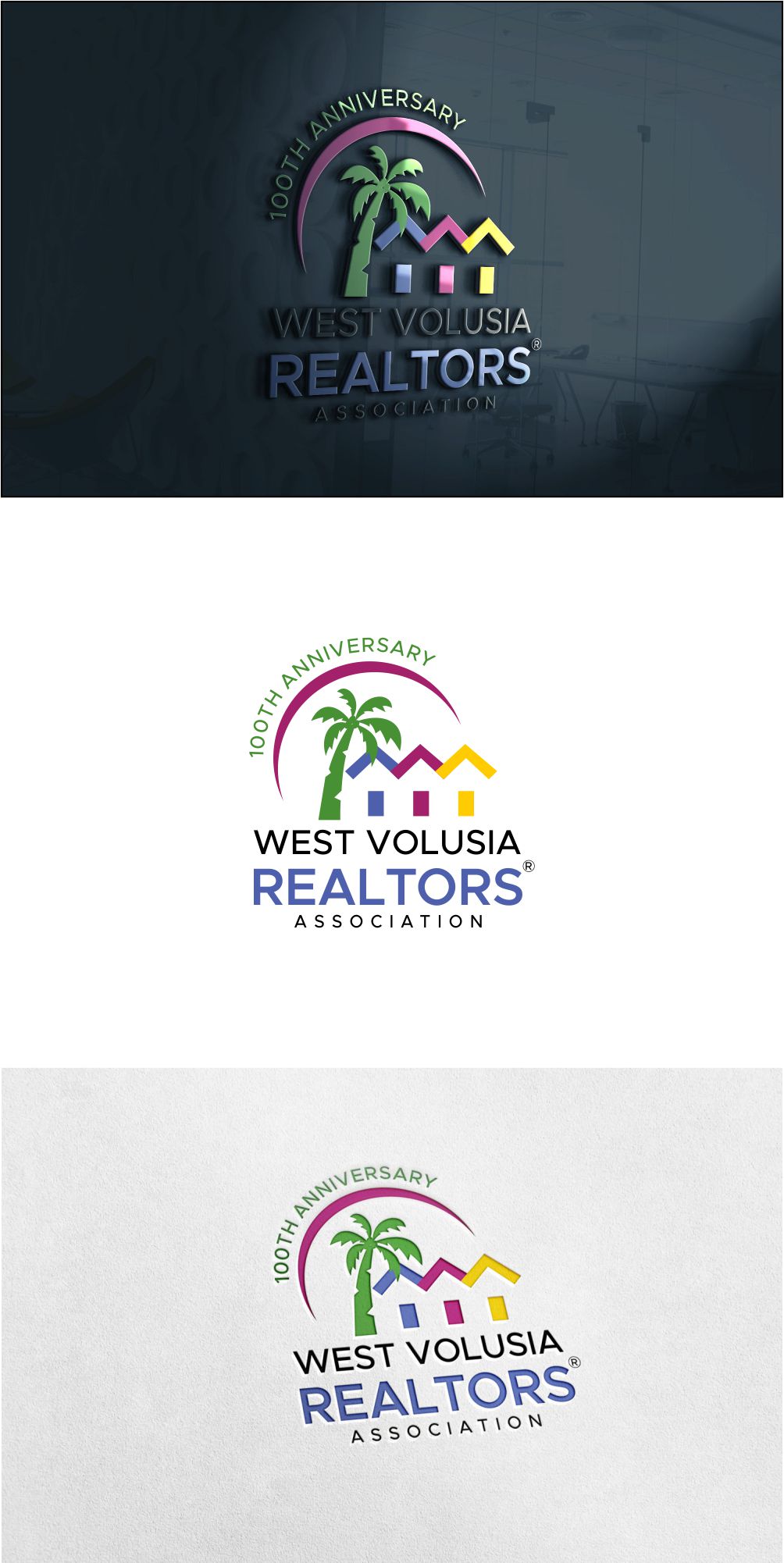 Logo Design for West Volusia REALTORS Association 100 Years by Liyana