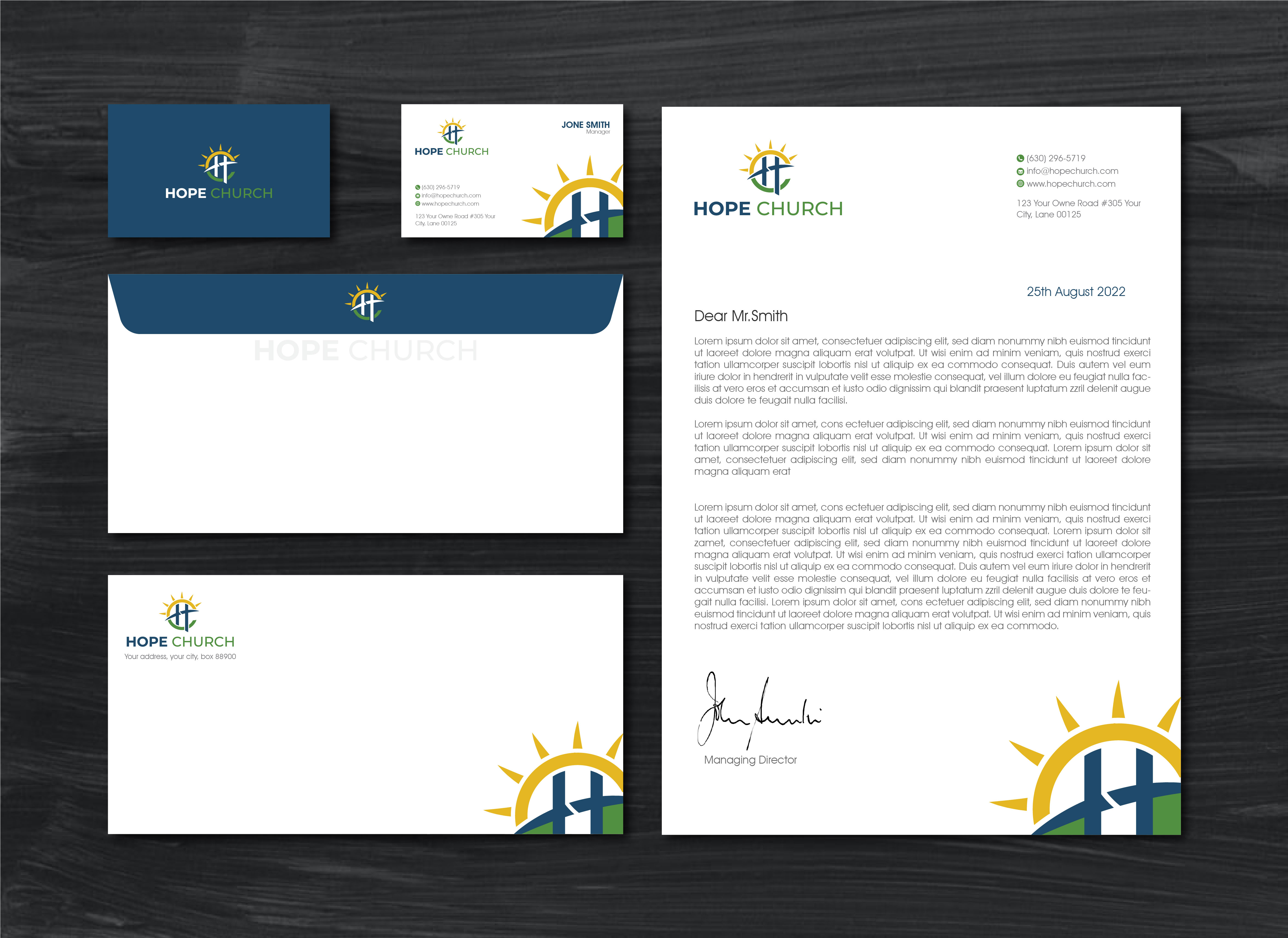 Stationery Design by artbitin for this project | Design #29142254