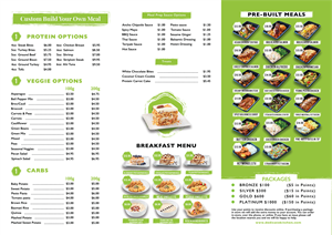 Flyer Design by Thanh La for DEDICATE Healthy Kitchen | Design #29146957