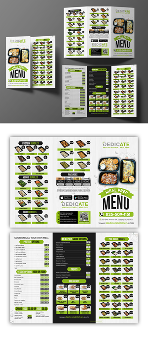 Flyer Design by debdesign for DEDICATE Healthy Kitchen | Design: #29137607